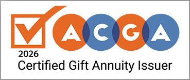 Association for Charitable Gift Annuities - Certified Gift Annuity Issuer