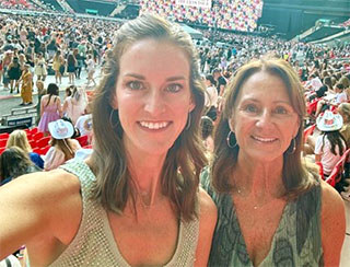 Megan and her mother