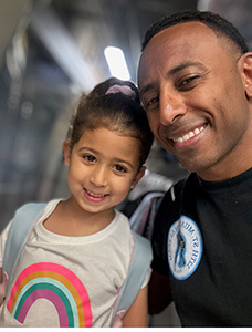 Philanthropy in Action - June 2025 - Johnny and daughter