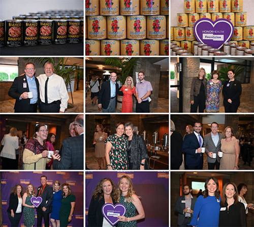 HonorHealth Foundation Morning of Gold event photos collage