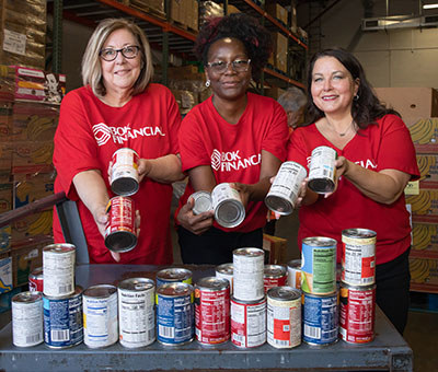 Desert Mission Food Bank - BOK volunteers