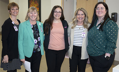 Philanthropy in Action - April 2025 - Nursing Excellence Endowment scholarship recipients